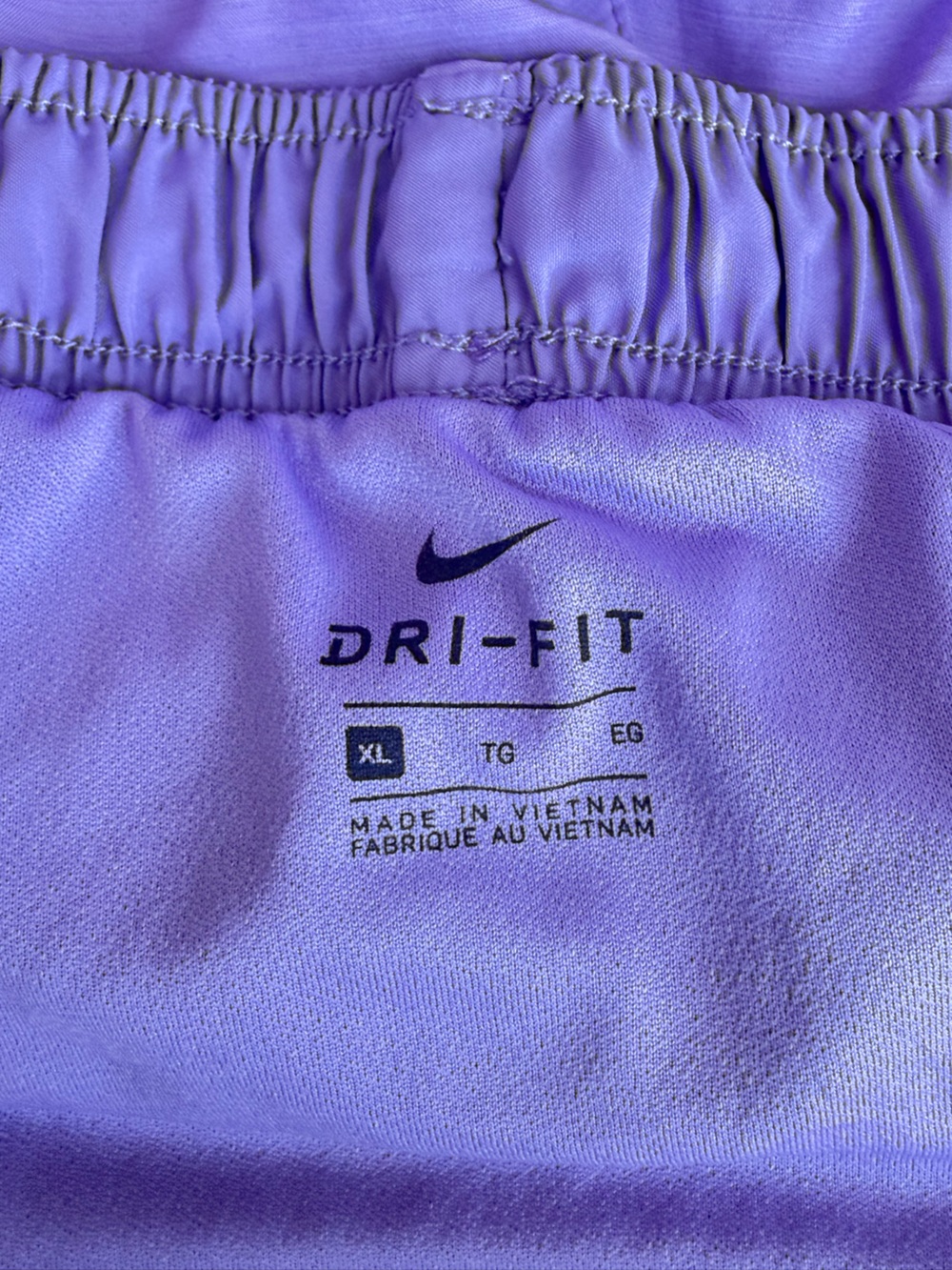 Nike Tempo Dri-FIT Running Shorts in Purple Size XL - Picture 4 of 5